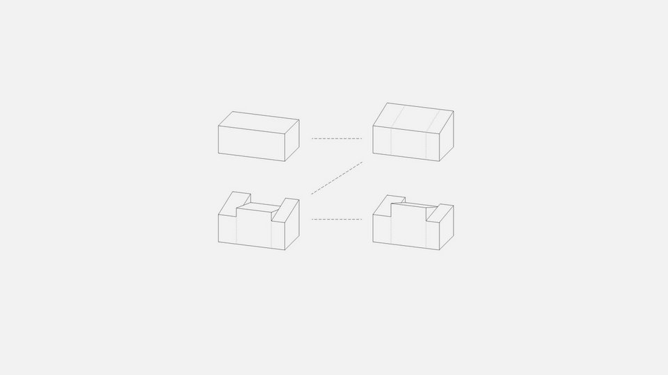 Konzeptpiktogramm der Studienarbeit "Besenwirtschaft am Märzenbuckel"