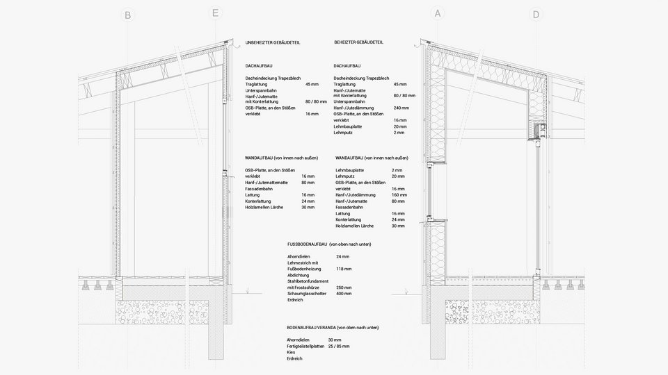 Technische Details der Studienarbeit Lagerhaus im Normétal