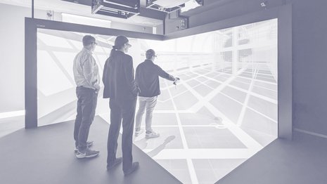 Visualisierung der Einrichtung XR-LAB 