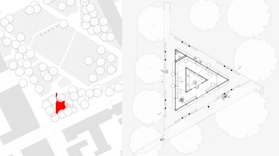 grundriss und lageplan