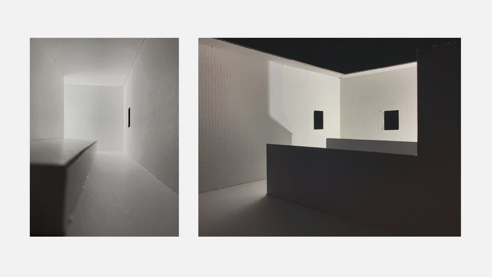 Modellfotos der Studienarbeit "Ein Ort für Nichts"