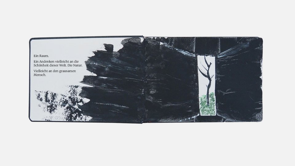 Skizzenbuchseiten der Studienarbeit "Zweig"