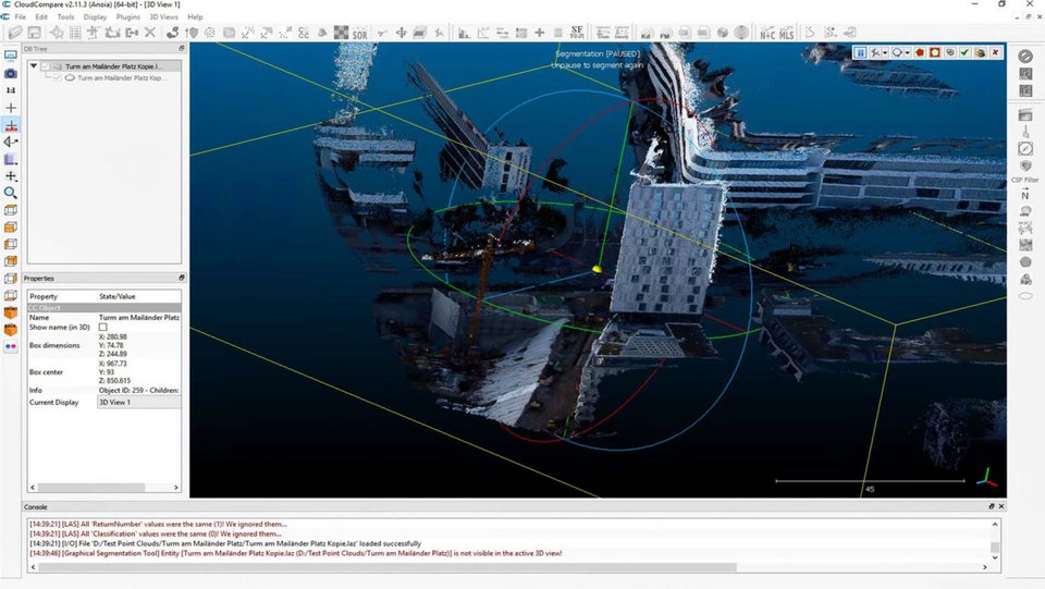 Bildschirmfoto zur Studienarbeit Ornaments of a defensive City