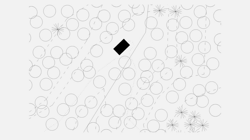 Lageplan der Studienarbeit "Ein Ort für Nichts"