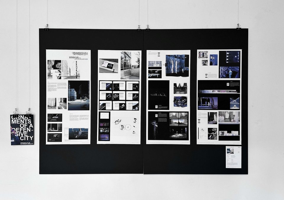 Studienarbeit in der Ausstellung zum Wettbewerb