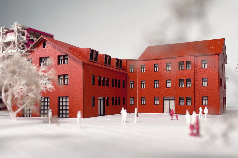 Modellfoto einer Studienarbeit