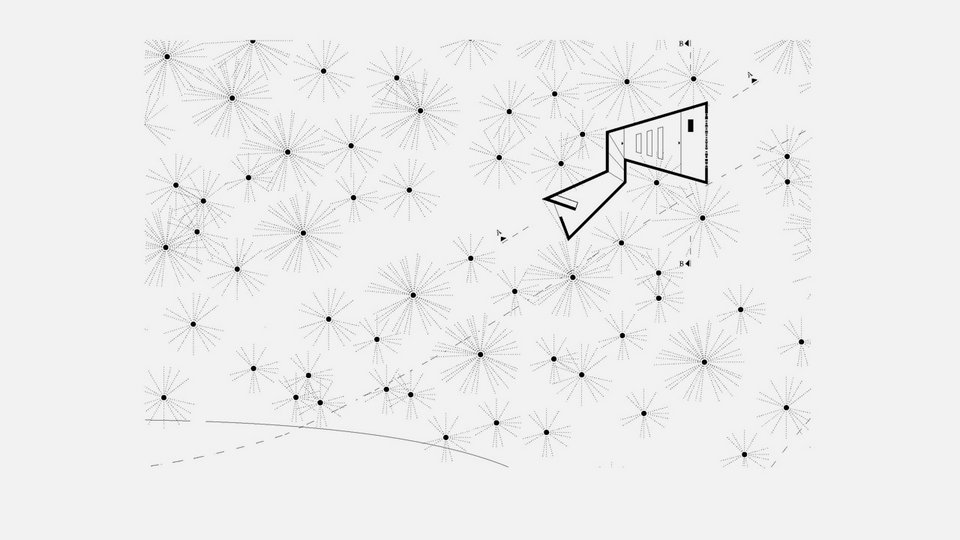 Grundriss der Studienarbeit "Waldkapelle"