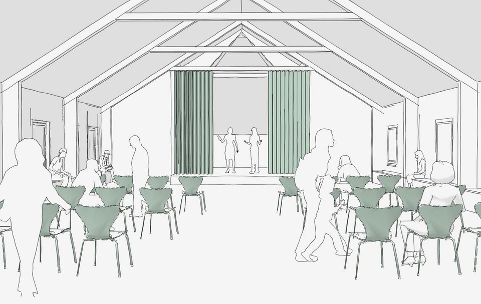 Skizze der Studienarbeit Raum für Grau!