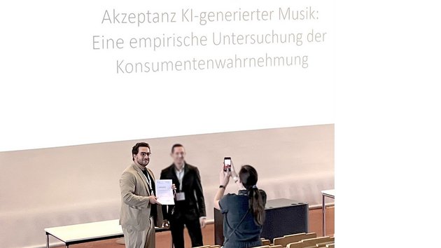 HFT doctoral candidate Mikael Bagratuni wins Best Poster Award at IOWA25 Special Group Conference