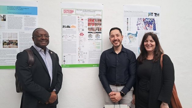 Juan Sardi Barzallo erhält Best Poster Award beim 2025 International Symposium on Resilience in Urban Environments.