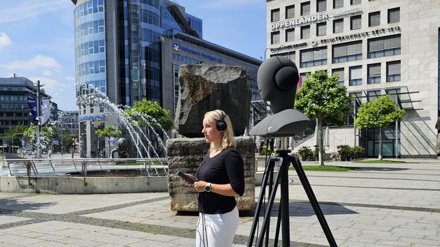 acoustic measurements in Stuttgart